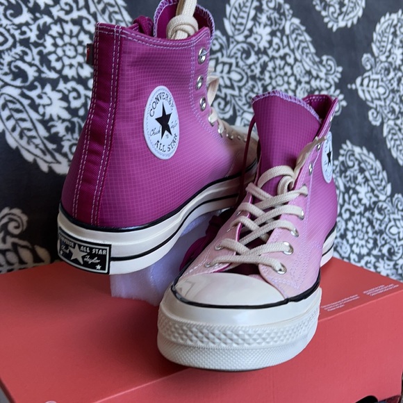 Converse Chuck Taylor 70 Hi Rose Maroon/Naples MEN`S - Picture 10 of 16